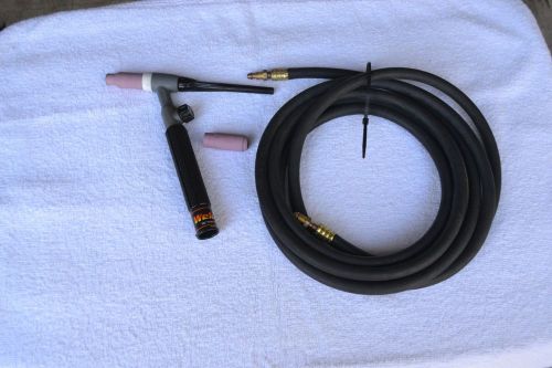 Legacy weld craft 6 - 17vfx tig torch and hose - used for sale