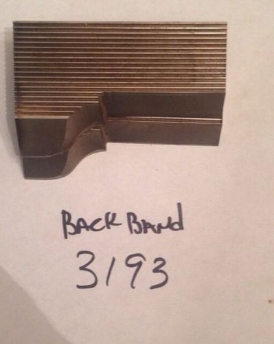Lot 3193 Back Band  Weinig / WKW Corrugated Knives Shaper Moulder