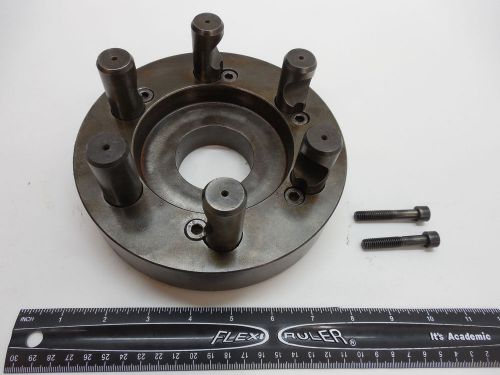 D6 Lathe Chuck Backing Plate 7&#034; Dia. OS machinist toolmakers lathe mill