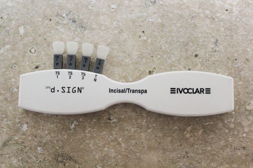 IVOCLAR INCISAL / TRANSPA SHADE GUIDE D. SING