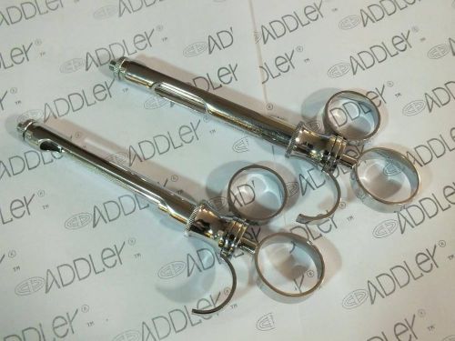 ADDLER German Stainless Dental Aspirating 2.2CC Syringes Surgical Instrument