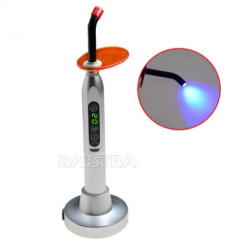 NEW Dental Metal handle Device Big Power LED Curing Light Colorful Silver