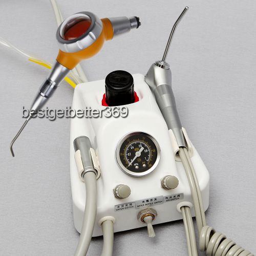 Portable dental turbine unit for dentist work with compressor+ air polisher 4h for sale