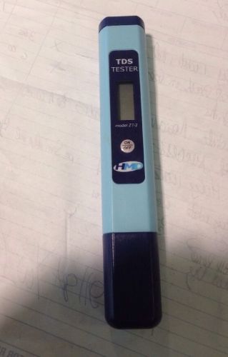HM Digital ZT-2 TDS Water Tester Used