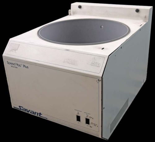 Savant speedvac plus model sc210a centrifuge concentrator laboratory parts for sale