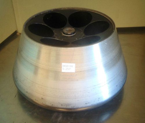 Sorvall gs-3 centrifuge rotor - 6 slot - 7853561 - s257 for sale
