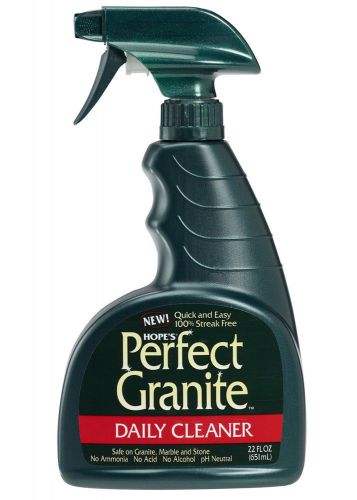 Hope&#039;s perfect granite daily cleaner 22-ounce safe on marble &amp; stone ph neutral for sale
