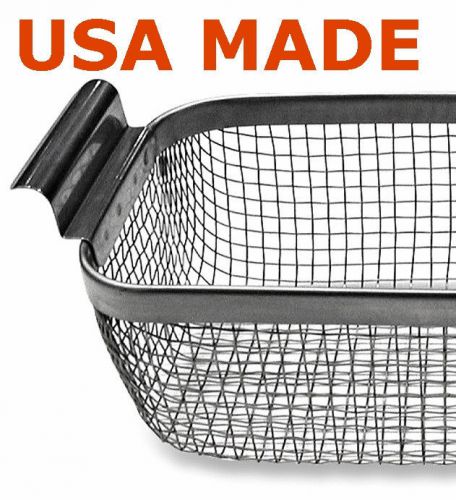 Cp14-ew ultrasonic wire mesh cleaning baskets for 3/4 gal tank stainless steel for sale