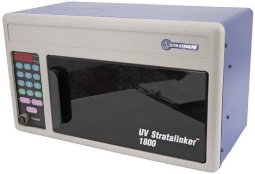 Stratagene stratalinker 1800 laboratory dna rna uv ultraviolet crosslinker oven for sale