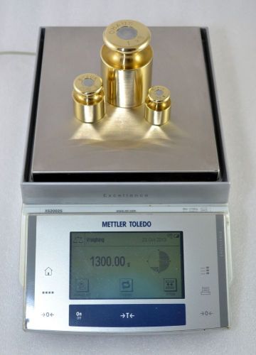 Mettler toledo xs2002s top-loading balance 2100g max 0.01g w/ wrnty for sale