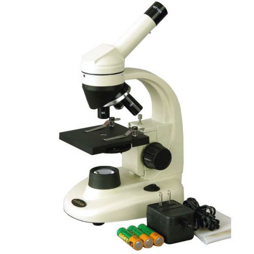 Student cordless led biological microscope 40x-1000x for sale