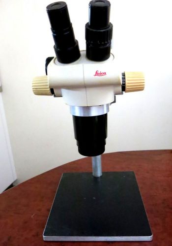 Leica GZ 6 Stereo zoom microscope. Good working Order Gems  Minerals stamps etc
