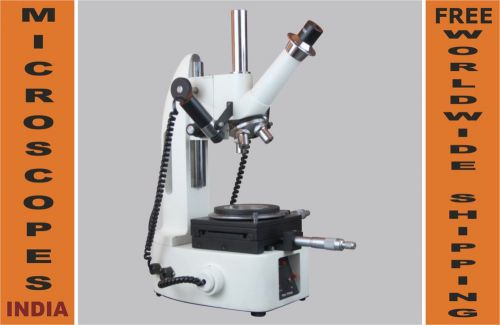 10x-30x-50x Toolmakers Precise Linear Angle Measuring Microscope w Camera Port