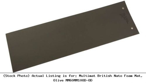 Multimat British Nato Foam Mat, Olive MM60MM10OD-OD Microscope Accessory