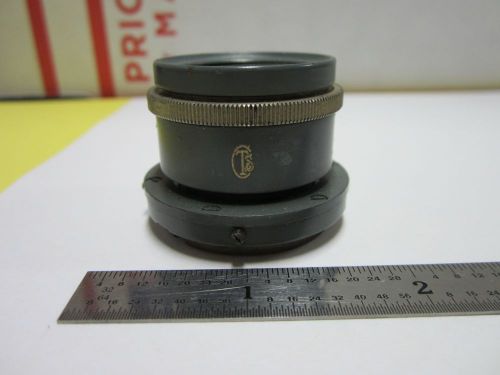 OPTICAL MICROSCOPE PART CTS TS UNKNOWN MAKER LENS OPTICS AS IS BIN#G7-15