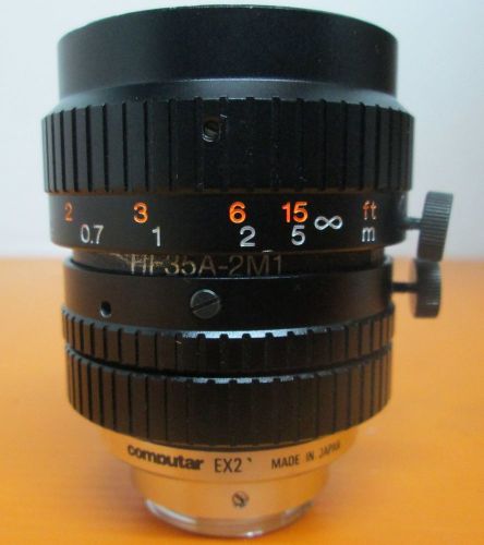 Fuji photo optical lence hf-35a-2m1 with computar ex2 for sale