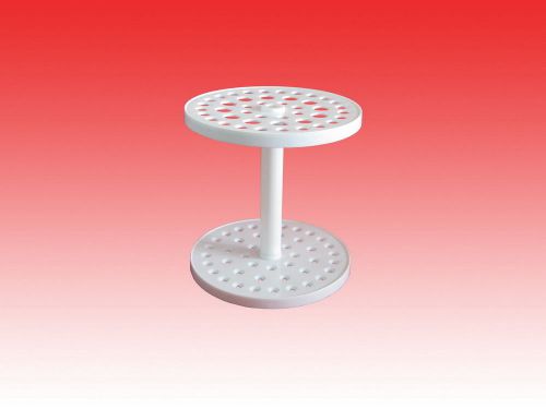 Lab 44 place  polymethyl  PLASTICS round  Pipettor PIPETTE STAND  new