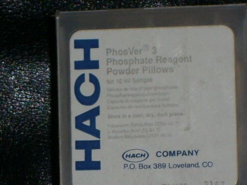 HACH PhosVer 3 Phosphate Reagent Powder Pillows 10 mil (100 count)