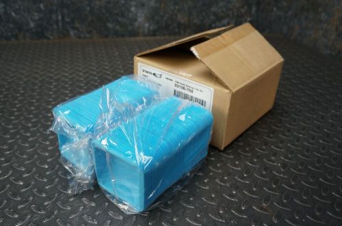 VWR 89106-768 Antistatic Polystyrene Weigh Boats - Blue - 500/Case