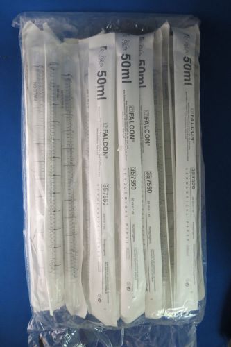 75 BD Falcon Disposable Serological Pipettes Pipets 50mL # 357550