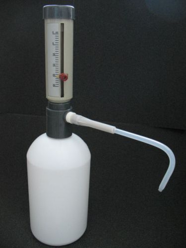 Bottle-top dispenser set 1-25ml adjustable pipette