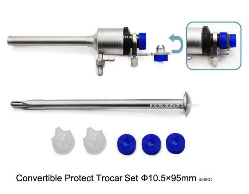 New Convertible Protect Trocar &amp; Cannula ?10.5X95mm