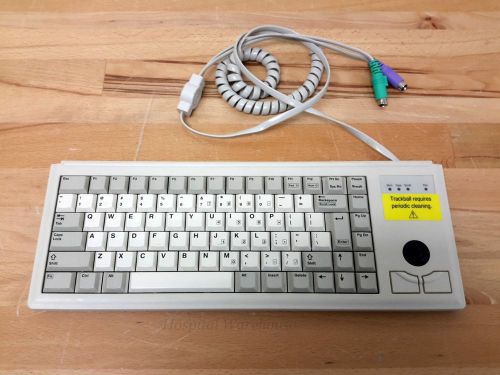 Cherry g84-4400 83key ultraslim mini keyboard ml-4400 trackball for sale