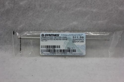Synthes REF# 311.59 SYNTHES CANNULATED TAP FOR 4.5MM CANNULATED SCREWS/180MM**