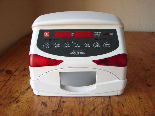 Argus 708 infusion pump - infusion driver with drop sensor