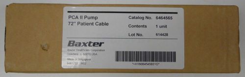 Baxter PCA II Pump 72 in. Patient Cable Catalog # 6464565