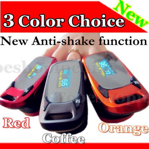 Ce oled fingertip pulse oximeter, blood oxygen, pr, spo2 monitor+**3 true color for sale