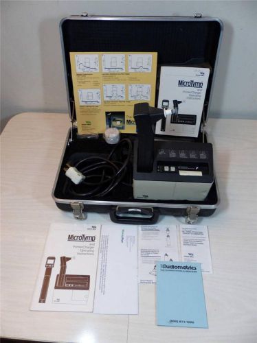 WELCH ALLYN 23600 TYMPANOMETER W/ 71130 CHARGER &amp; PRINTER ~ FREE SHIPPING