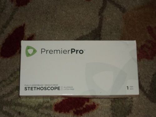 NIB Premier Pro Stethoscope Yellow 6340 Fully Assembled Latex Free NEW