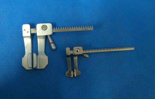 1 Pilling and 1 Weck Pediatric Retractor