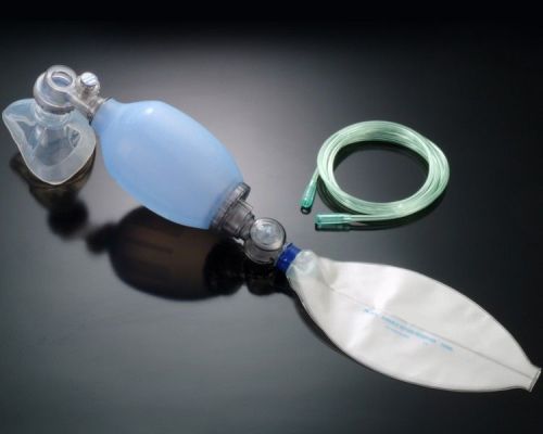 Ambu bag pediatric silicon manual resuscitator kit reusable autoclavable for sale