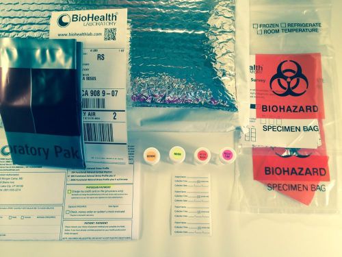Biohealth laboratory bh201 adrenal stress profile cortisol dhea + written report for sale