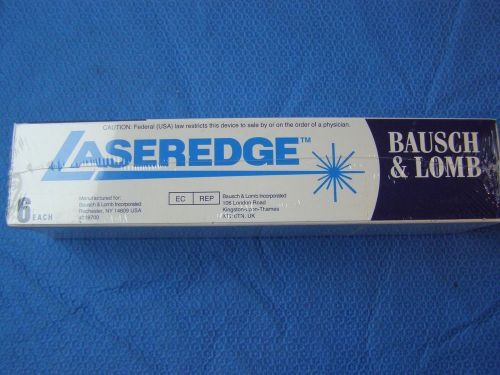 Bausch &amp; Lomb Laseredge E7510 Knife Crescent Angled Bevel Up Box Of 6