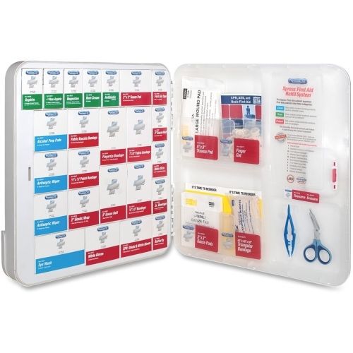 Physicianscare xpress refillable first aid kit -370x piece(s) 100x individual for sale