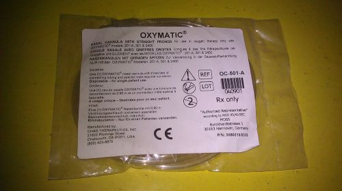 GENUINE OXYMATIC NASAL OXYGEN CANNULA OC-501-A / OC501A