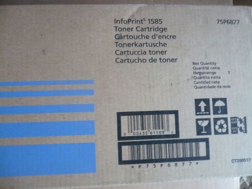 New OEM Genuine Ricoh IBM 75P6877 Black Toner Cartridge