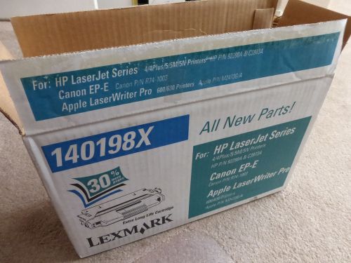 Lexmark 140198X HP LaserJet Series 4,4 Plus,5,5M,5N,Apple Cannon Toner Guaranted