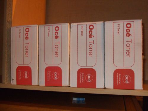 4 BOXES ( PK. 2 BOTTLES) OCE F4 TONERS     ART. 1060033667