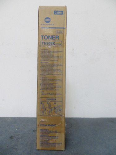 GENUINE Konica Minolta TN303K Black Toner Cartridge 950-367 NEW OEM 7135,7235