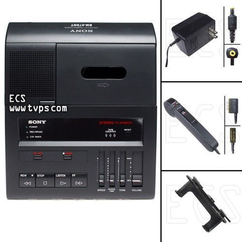 Sony bm-87dst stereo standard cassette dictator for sale