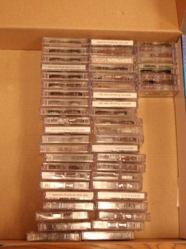 Large lot mini cassette tapes LFH0005 Philips, Norelco, Certron, Imation