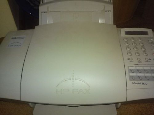 HP 920 fax machine