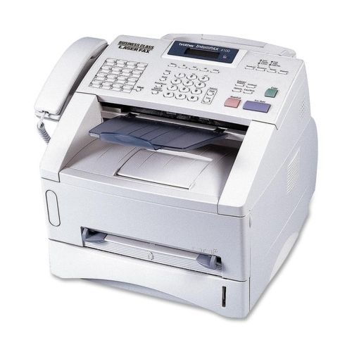 Brother IntelliFax 4100E Plain Paper Laser Fax/Copier - 600 dpi - Plain Fax