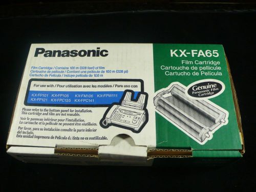 Panasonic KX-FA65 100 Meter Fax Ink/Toner Film Cartridge FP101 FP121 FP105 FP106