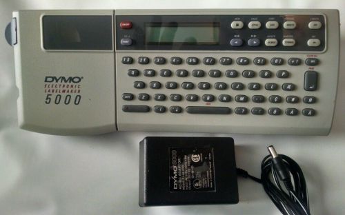 Dymo Electronic Labelmaker 5000 Desktop Black &amp; White Esselte Label Printer