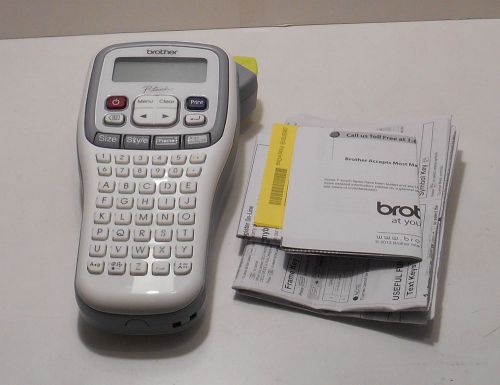 Brother Easy Handheld Label Maker (PTH100), Free Shipping, Used